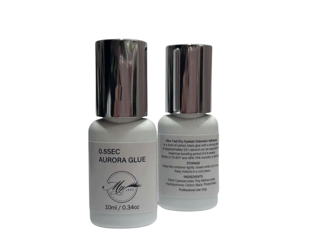 0.5S Aurora Plus Glue/Adhesive for Eyelash Extension 10ml/0.34oz (0.5 SEC Dry)